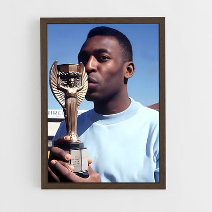 pele-3 cadre Bois foncé