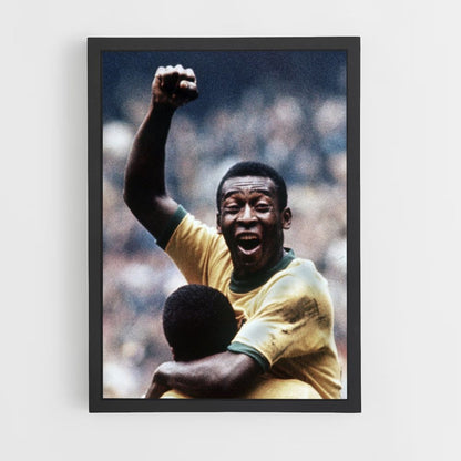 Pele Victory Poster