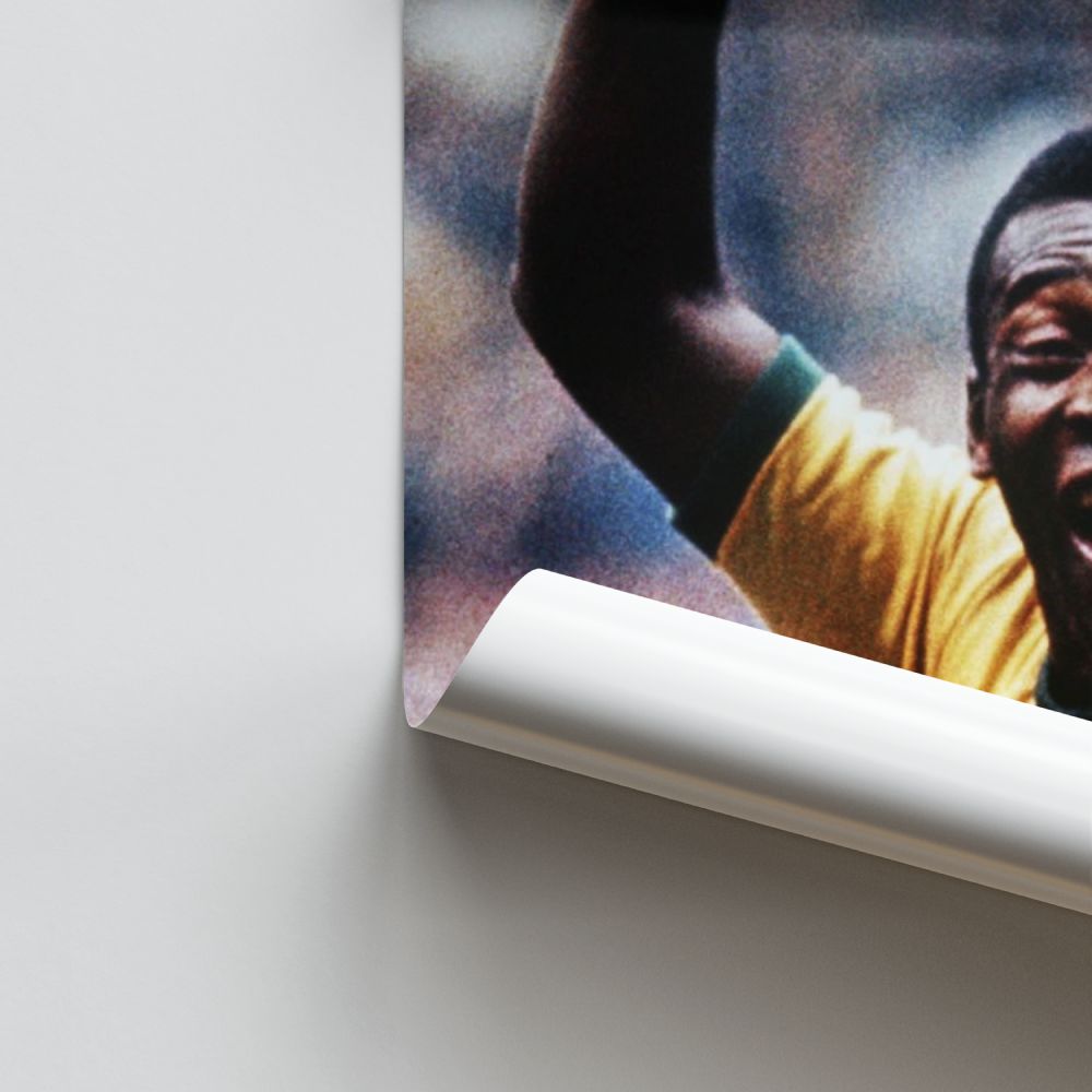 Pele Victory Poster