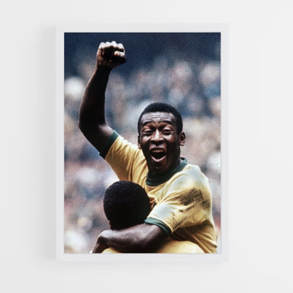 Pele Victory Poster