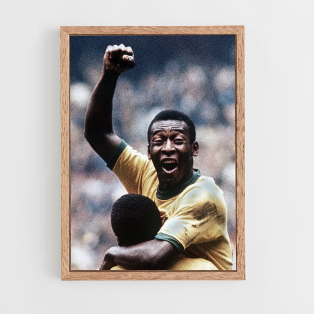 Pele Victory Poster