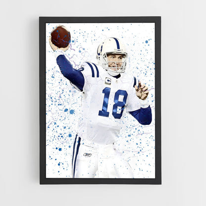 peyton-manning-7 cadre Noir