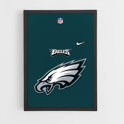 Philadelphia Eagles Nike Poster