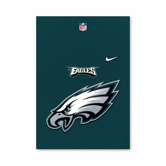 Philadelphia Eagles Nike Poster