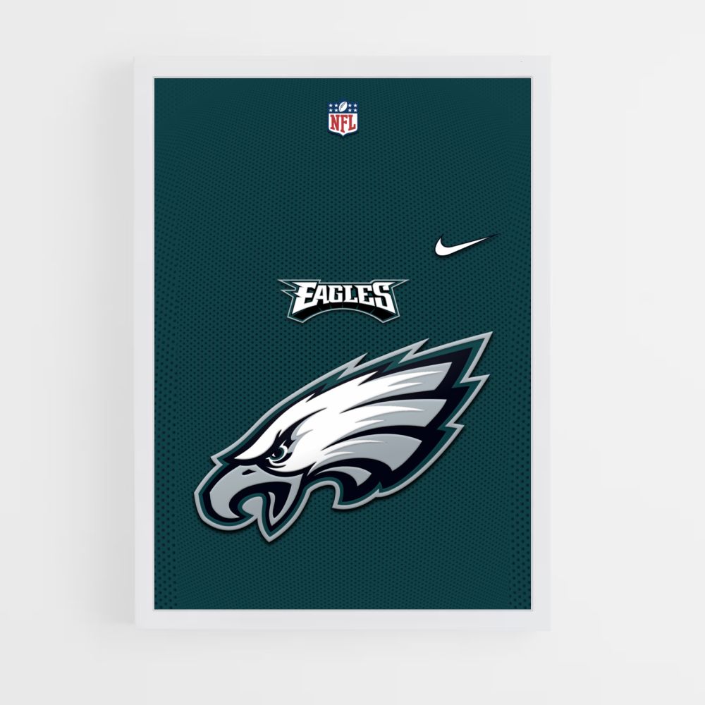 Philadelphia Eagles Nike Poster