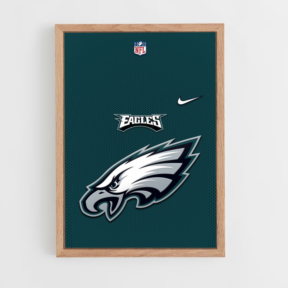 Philadelphia Eagles Nike Poster