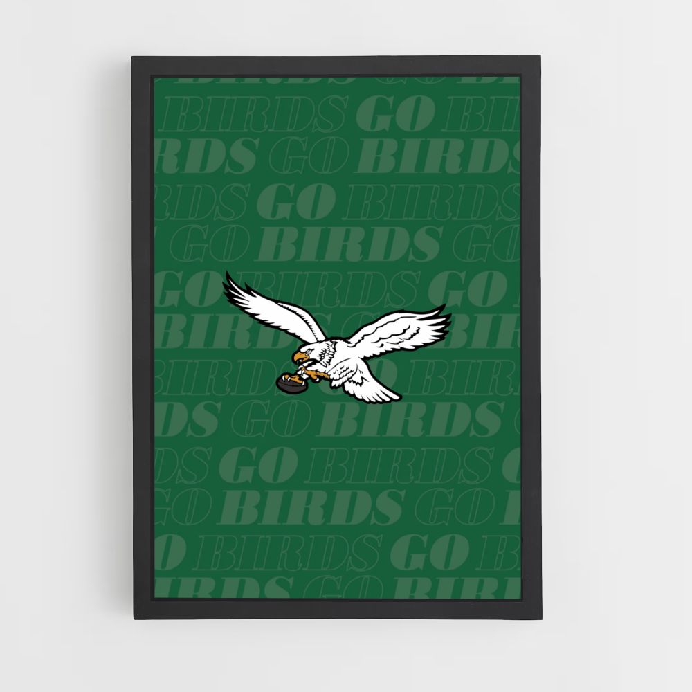 Philadelphia Eagles Logo Poster