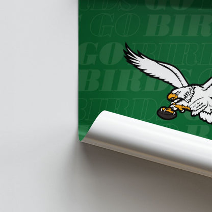 Philadelphia Eagles Logo Poster