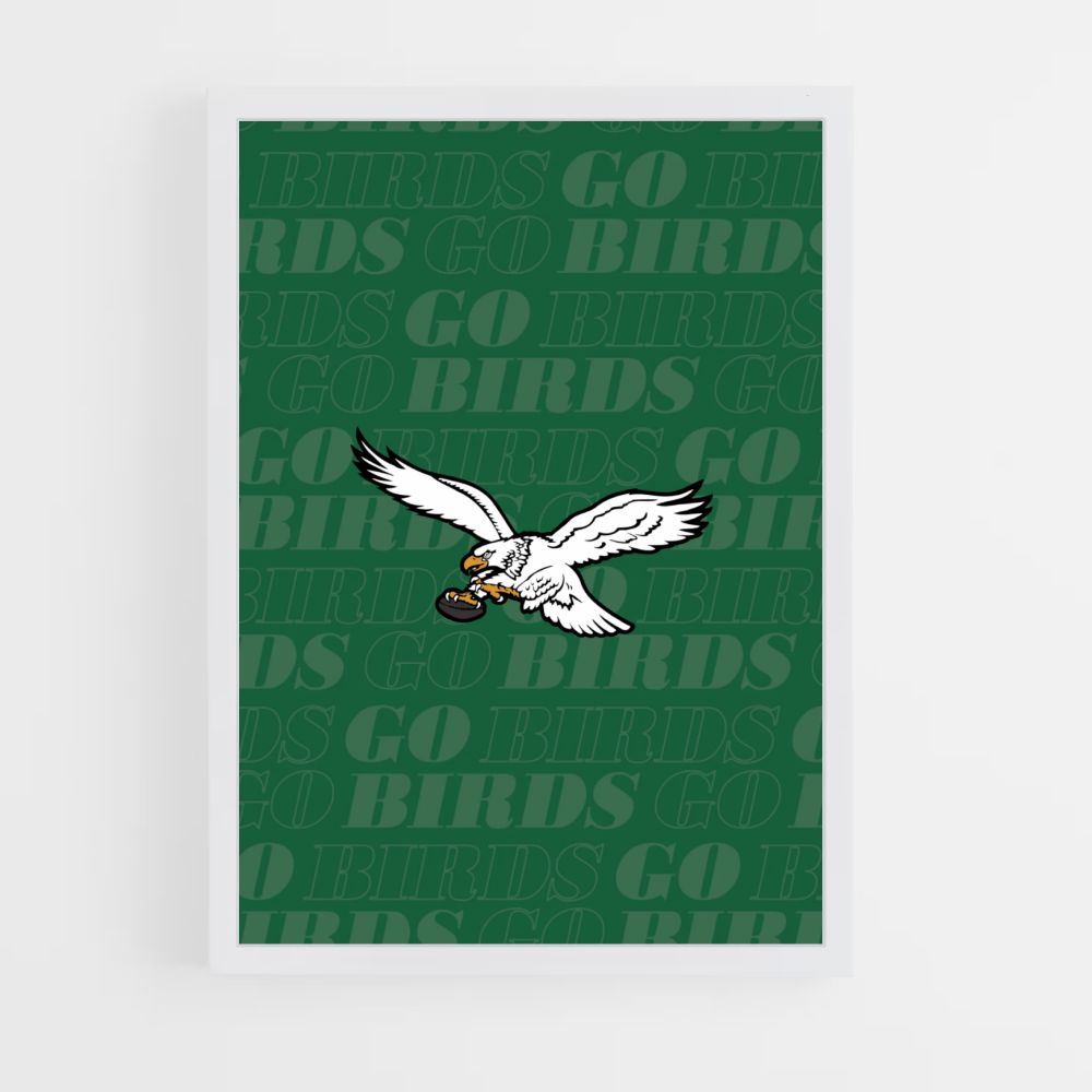 Philadelphia Eagles Logo Poster