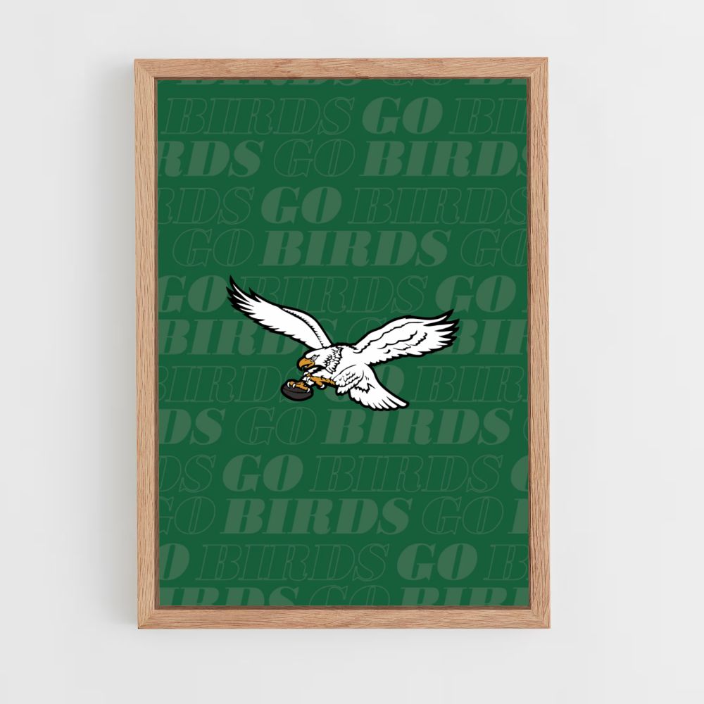 Philadelphia Eagles Logo Poster