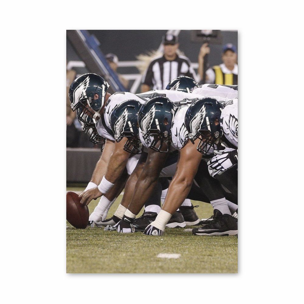 US Eagles Football Poster