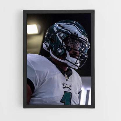 Philadelphia Eagles-helmposter