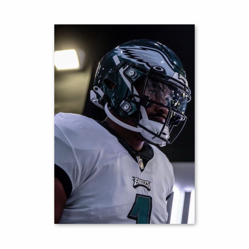 Philadelphia Eagles Helmet Poster