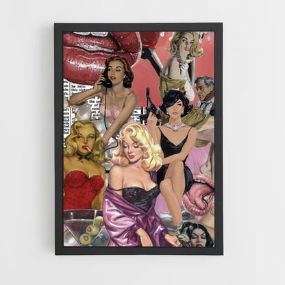 Pin Up Journal Poster