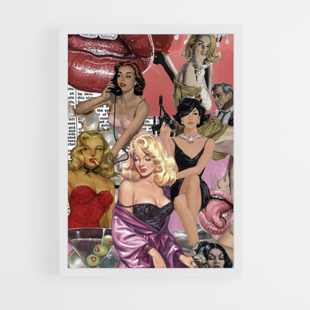 Pin Up Journal Poster