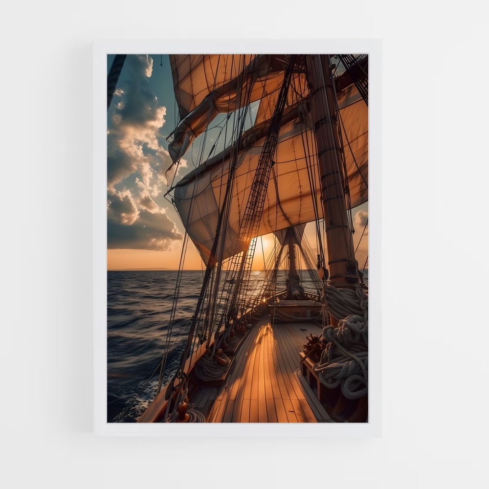 pirate-boat-1 cadre Blanc
