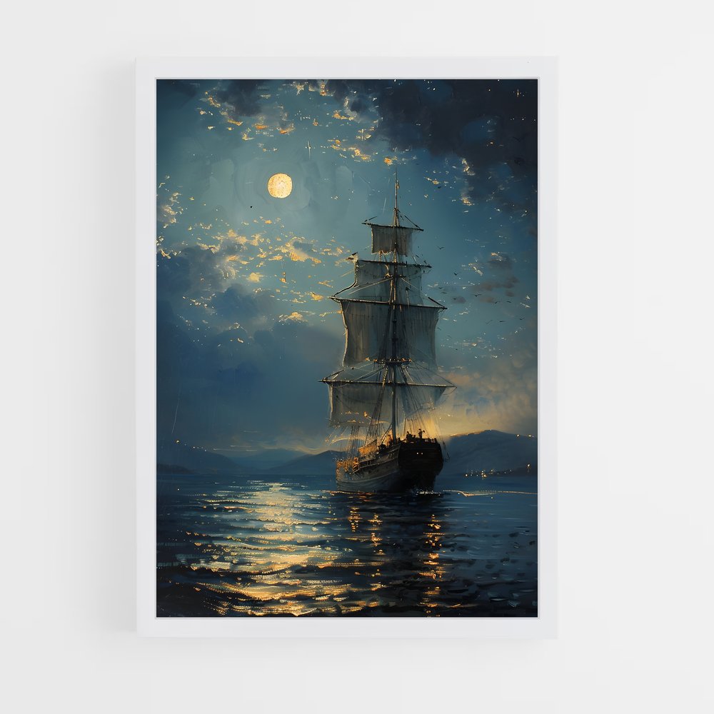 pirate-boat-6 cadre Blanc