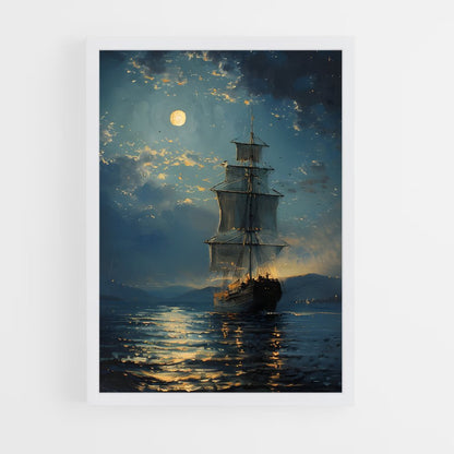 pirate-boat-6 cadre Blanc