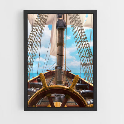 pirate-boat-8 cadre Noir