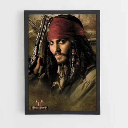 Jack Sparrow Gun Poster