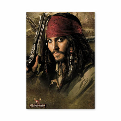 Jack Sparrow Gun Poster