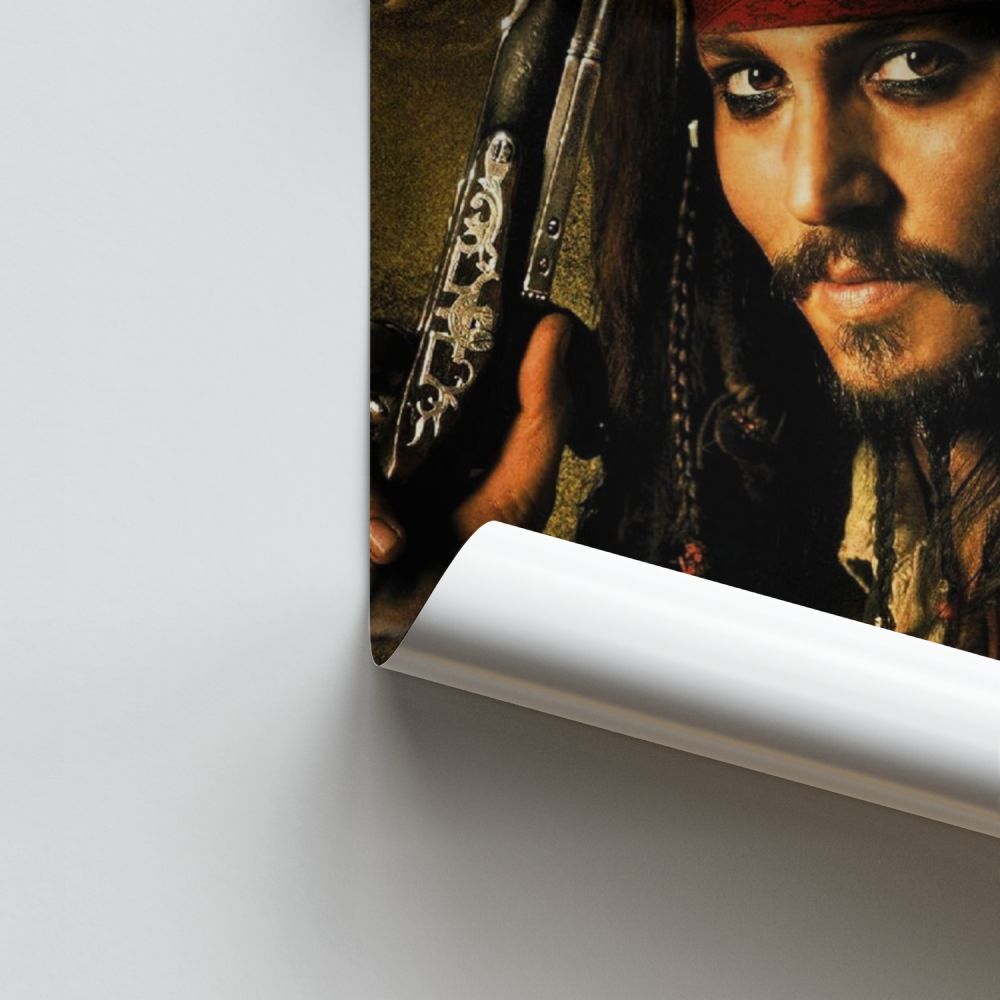 Jack Sparrow Gun Poster