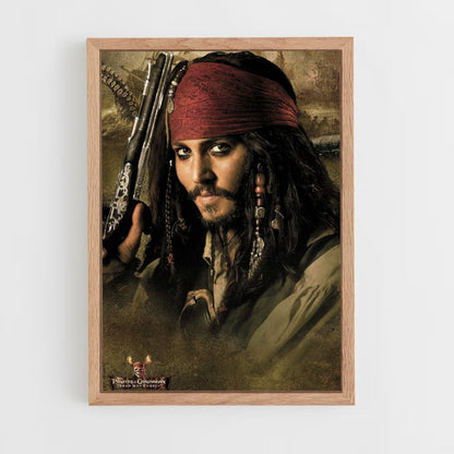 Jack Sparrow Gun Poster