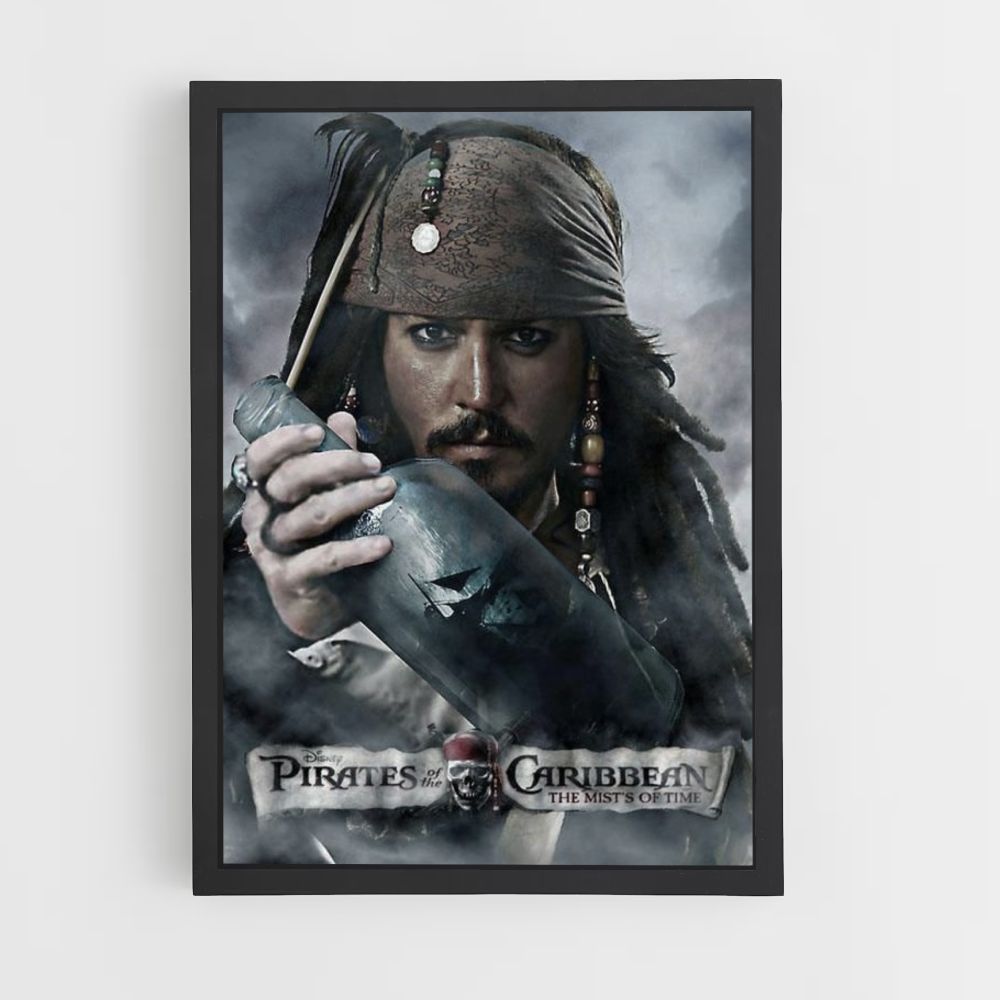 Pirates of the Caribbean Bottle Poster