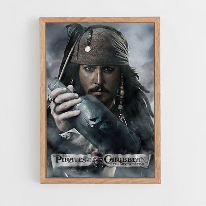 Pirates of the Caribbean Bottle Poster