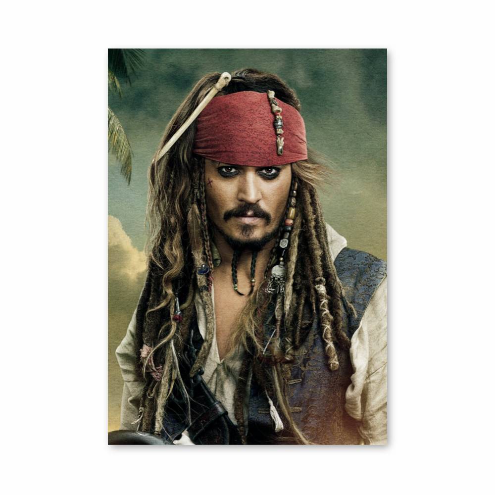 Poster JAck Sparrow Portrait