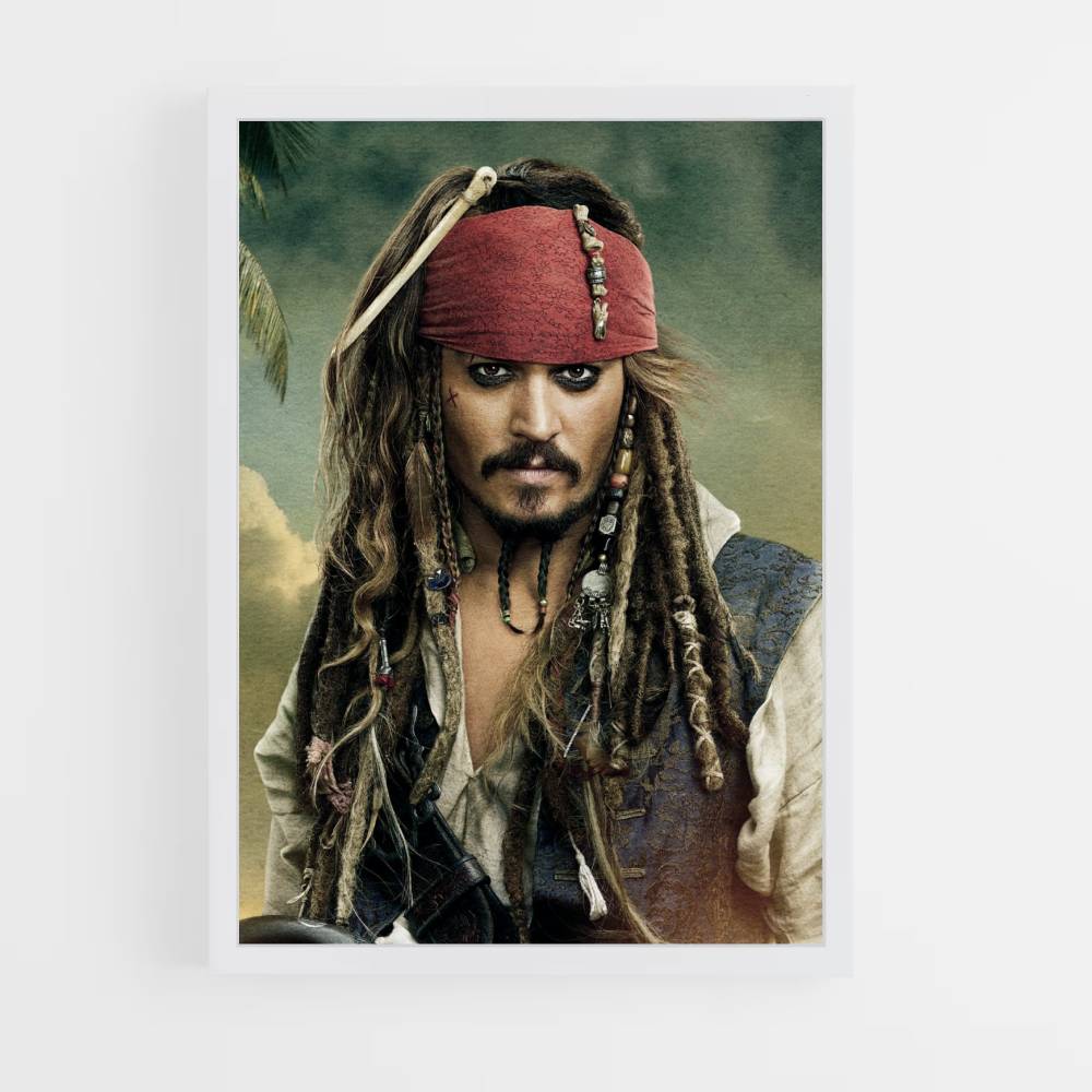 Poster JAck Sparrow Portrait