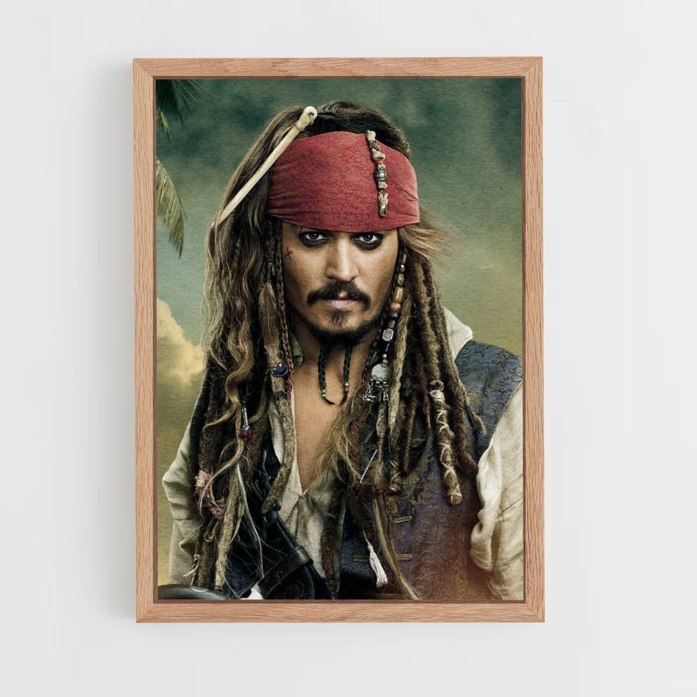 Poster JAck Sparrow Portrait