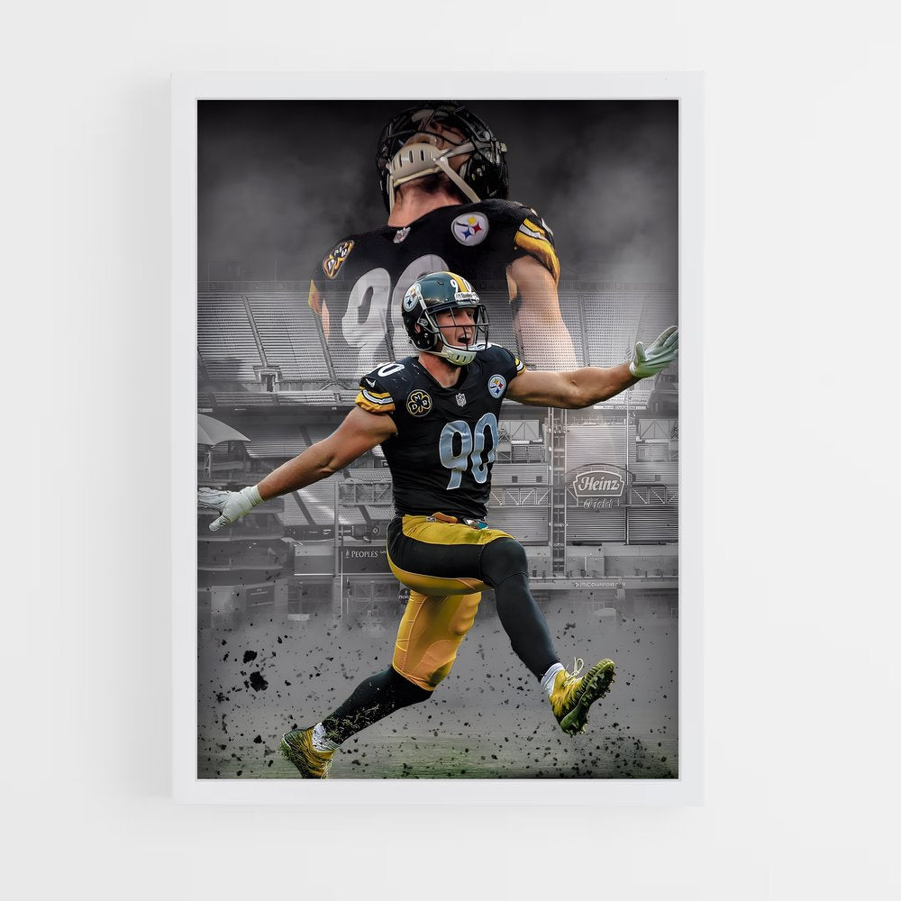 pittsburgh-steelers-1 cadre Blanc