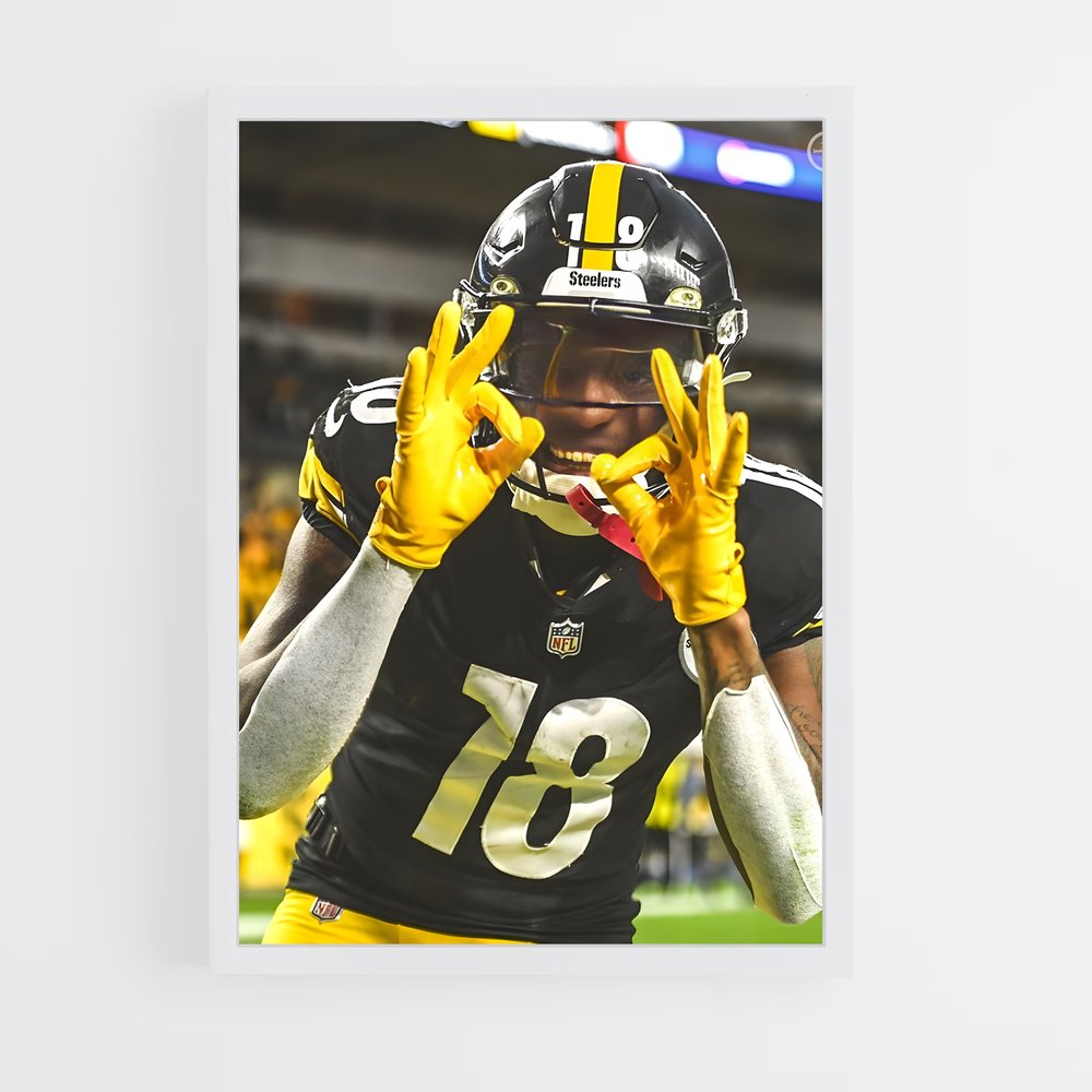 pittsburgh-steelers-2 cadre Blanc