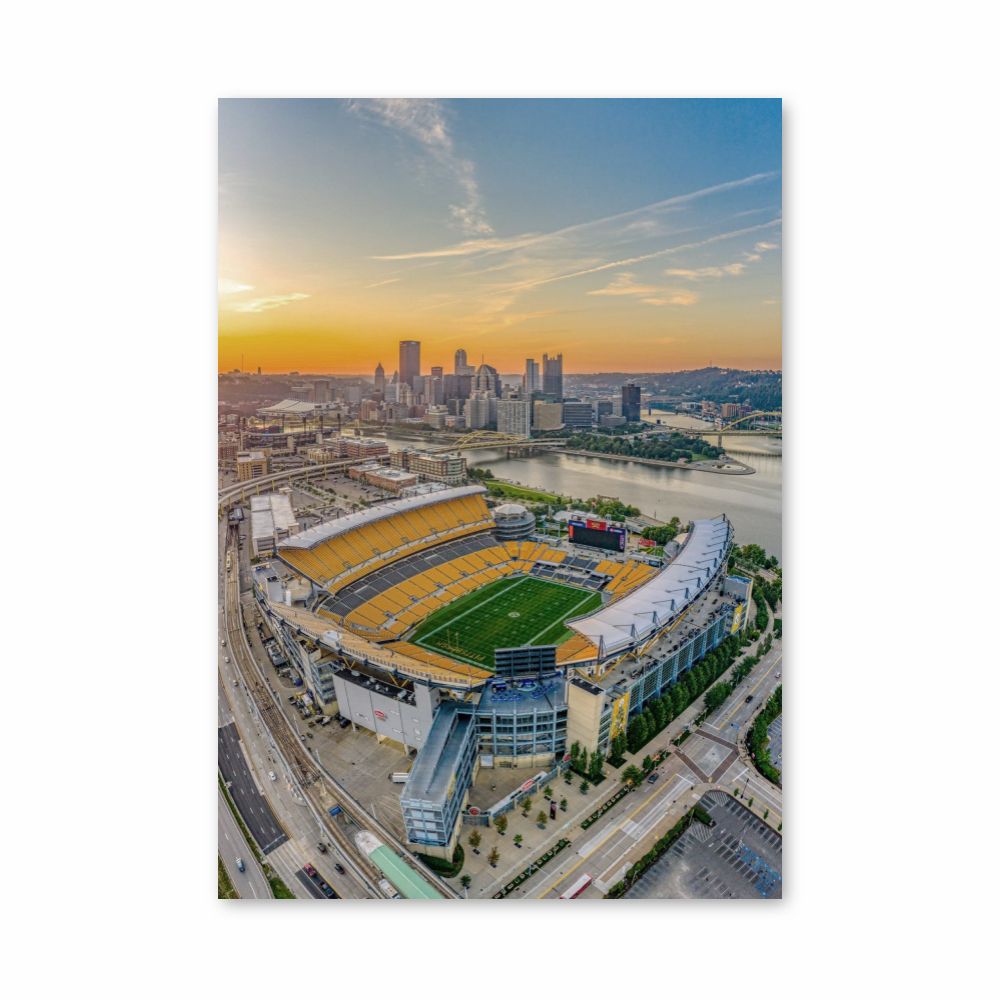 Pittsburgh Steelers Stadium Poster