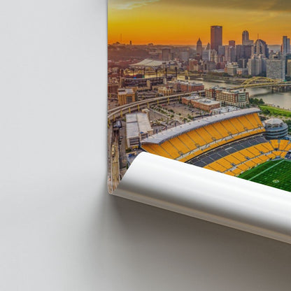 Pittsburgh Steelers Stadium Poster