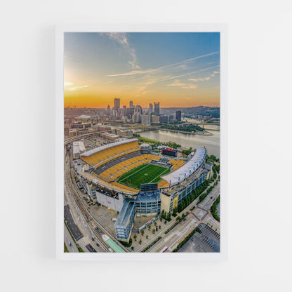 Pittsburgh Steelers stadion poster