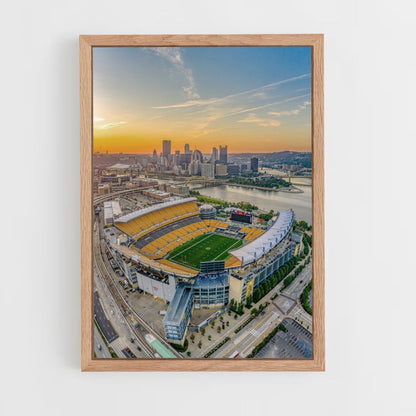 Pittsburgh Steelers Stadium Poster