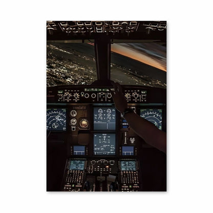 Cockpit Poster