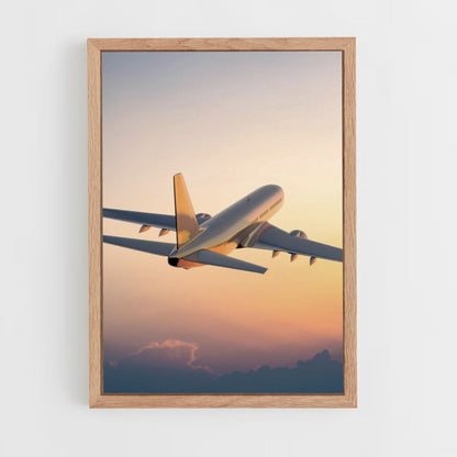 Poster Airplanes Tourism