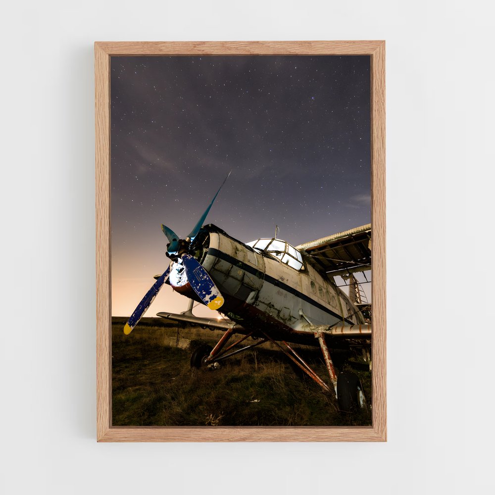 plane-5 cadre Bois clair
