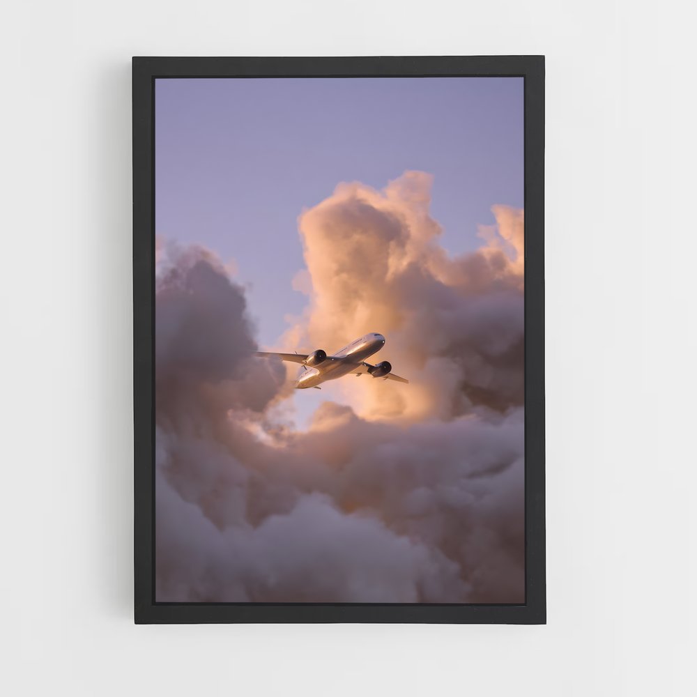 plane-8 cadre Noir