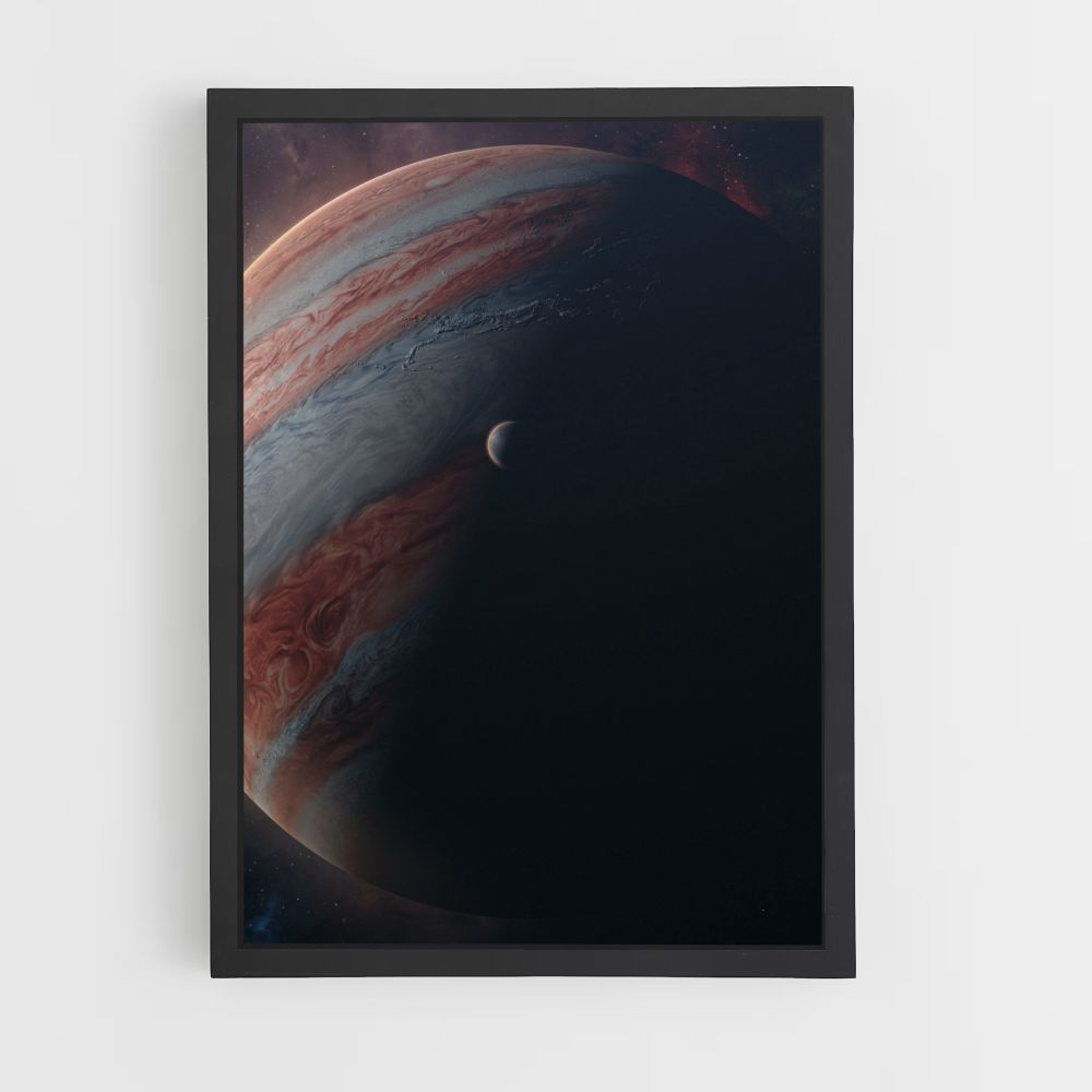 Jupiter Satellite Poster