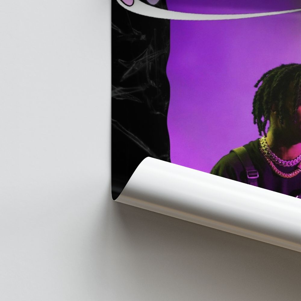 Playboy Carti Purple Poster