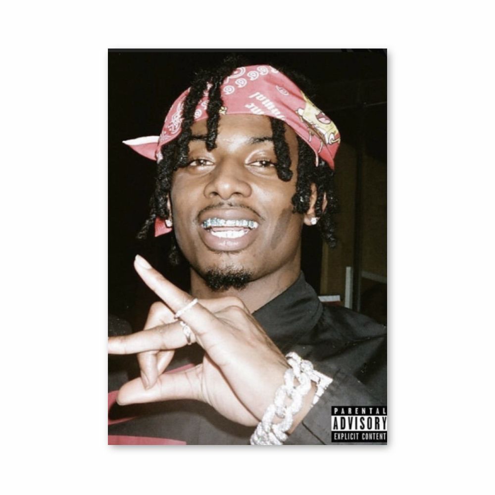 Playboy Carti Bandana Poster