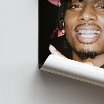 Playboy Carti Bandana Poster