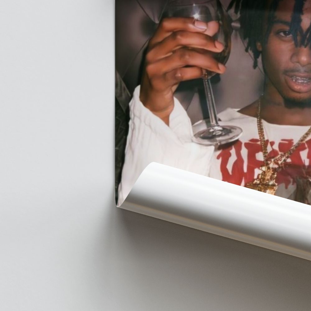 Playboy Carti Smoke Poster