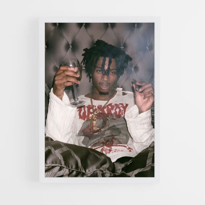 Playboy Carti Smoke Poster