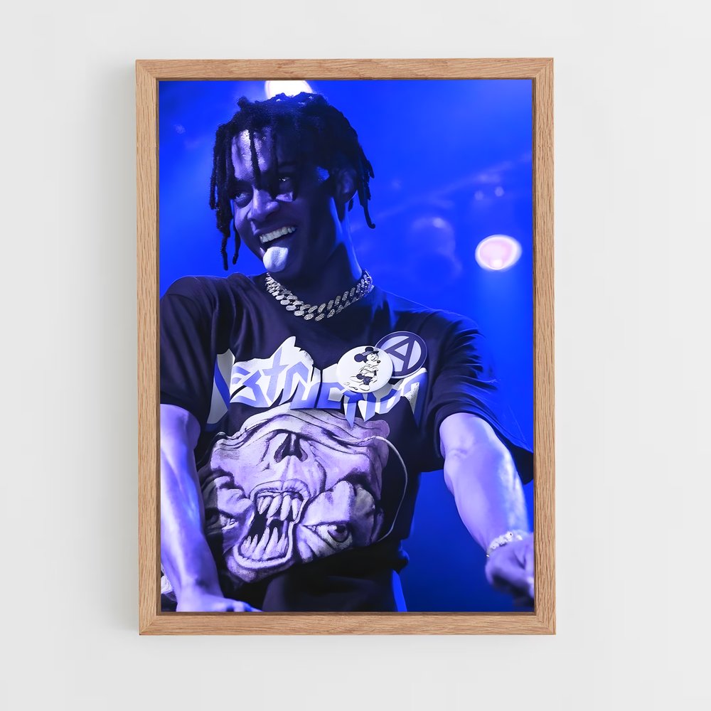 playboy-carti-9 cadre Bois clair