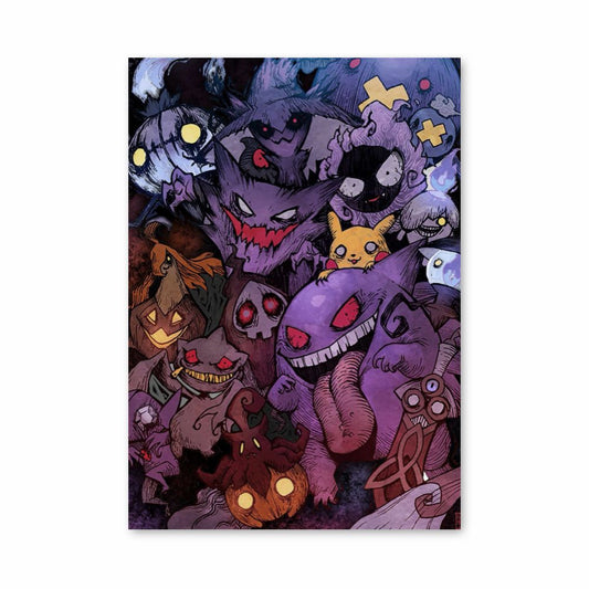 Poster Pokemon Ghosts